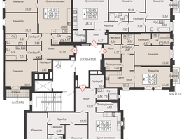 Продается 3-комнатная квартира ЖК Дом-резиденция Собрание, 127.02  м&sup2;, 66050400 рублей