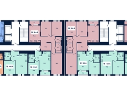 Продается 1-комнатная квартира ЖК Норд-Премьер, корпус 19, 40.4  м&sup2;, 5777200 рублей