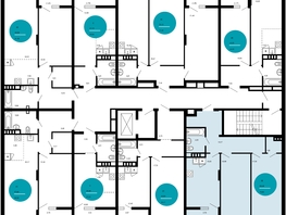 Продается 2-комнатная квартира ЖК 1799, литера 2.1, 70.83  м², 12140262 рублей