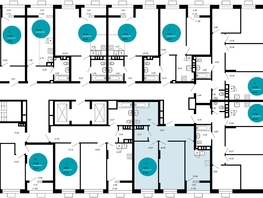 Продается 2-комнатная квартира ЖК 1799, литера 2.1, 61.82  м², 11170874 рублей