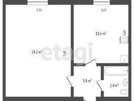 Продается 2-комнатная квартира Вятская ул, 36  м², 2600000 рублей