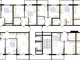 Продается 2-комнатная квартира ЖК Вместе, литера 1, 58.69  м², 12700516 рублей