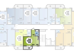 Продается Студия ЖК Суворовский, литера 7, 29.47  м², 4415794 рублей