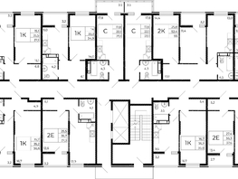 Продается 1-комнатная квартира ЖК Флора, литера 2.1, 37.1  м², 5787600 рублей