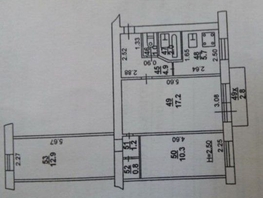 Продается 3-комнатная квартира Ларина ул, 56  м², 5500000 рублей