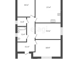 Продается Дом линия 1-я, 80  м², участок 2.5 сот., 6030000 рублей