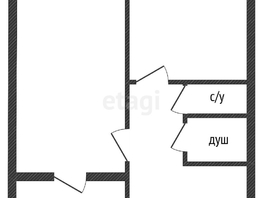 Продается 1-комнатная квартира Речная 2-я ул, 39.6  м², 4500000 рублей