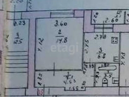 Продается 1-комнатная квартира 40-летия Победы пр-кт, 36  м², 4200000 рублей