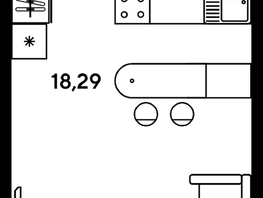 Продается Студия ЖК Малина Парк, дом 2, 24.46  м², 5290000 рублей