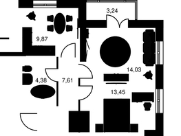 Продается 2-комнатная квартира ЖК Культура, дом 2, 53.33  м², 13110000 рублей