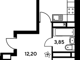 Продается Студия ЖК Сезоны, 31.25  м², 3980000 рублей