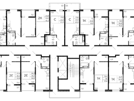 Продается 1-комнатная квартира ЖК Флора, литера 2.1, 36.9  м², 4660470 рублей