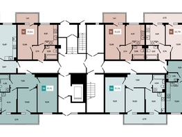 Продается 1-комнатная квартира ЖК Соседи, Этап 1 корпус 1, 32.79  м², 3738060 рублей