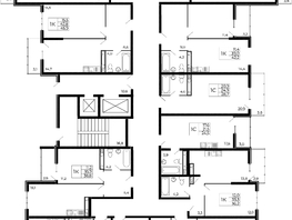 Продается 1-комнатная квартира ЖК Западные Аллеи, литера 5.1, 34.2  м², 5615640 рублей