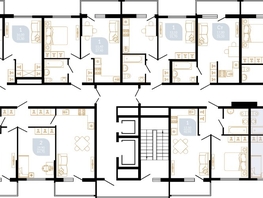 Продается 3-комнатная квартира ЖК Вместе, литера 1, 77.52  м², 15984624 рублей