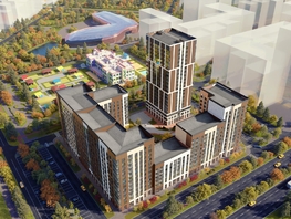 Продается 1-комнатная квартира ЖК Smartpolet (Полёт), литер 3.1, 42.3  м², 6180030 рублей