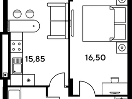 Продается Студия ЖК Сезоны, 31.8  м², 4589200 рублей