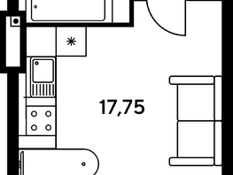 Продается Студия ЖК Сезоны, 30.35  м², 4050800 рублей