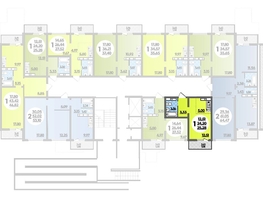 Продается Студия ЖК Платовский, литер 13, 25.28  м², 3324320 рублей