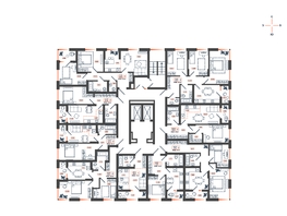 Продается 2-комнатная квартира ЖК Темп, дом 2, 48.22  м², 5315930 рублей