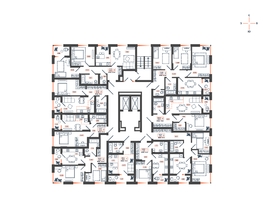 Продается 3-комнатная квартира ЖК Темп, дом 2, 82.98  м², 8596380 рублей