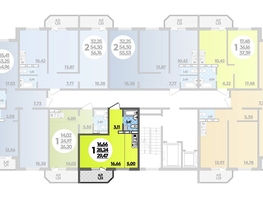 Продается Студия ЖК Суворовский, литера 23, 29.47  м², 4108118 рублей