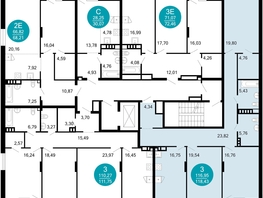 Продается 3-комнатная квартира ЖК 1799, литера 2.3, 118.43  м², 20121257 рублей