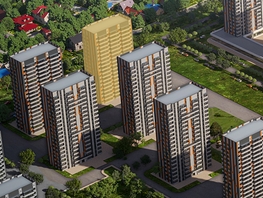 Продается 1-комнатная квартира ЖК Западные Аллеи, литера 6.4, 34.6 м², 4117400 рублей