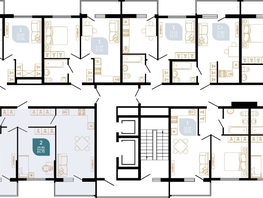 Продается 2-комнатная квартира ЖК Вместе, литера 1, 65.17  м², 10913584 рублей