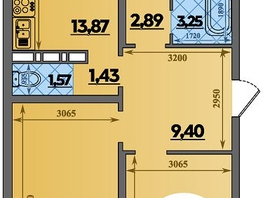 Продается 3-комнатная квартира ЖК Суворовский, литера 6, 81.79  м², 9274986 рублей