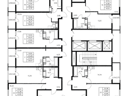 Продается 1-комнатная квартира ЖК Звезда Столицы 2, 45.15 м², 6004950 рублей