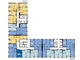 Продается 2-комнатная квартира ЖК Норд-Премьер, корпус 18, 56.4 м², 7557600 рублей