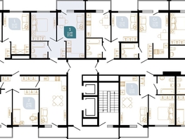 Продается 1-комнатная квартира ЖК Вместе, литера 1, 38.93 м², 8680095 рублей