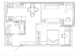 Продается 2-комнатная квартира Шаповалова ул, 51  м², 4000000 рублей