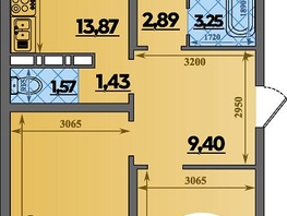 Продается 3-комнатная квартира ЖК Суворовский, литера 5, 81.79  м², 8695047 рублей