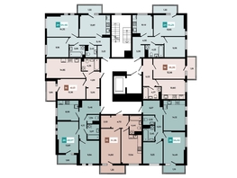 Продается 2-комнатная квартира ЖК Соседи, Этап 1 корпус 2, 54.45  м², 8707200 рублей
