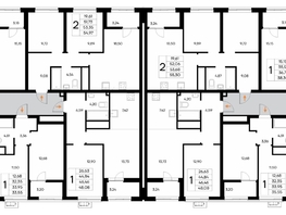 Продается 1-комнатная квартира ЖК Новый Судак, 1 этап, 36.68  м&sup2;, 8106280 рублей