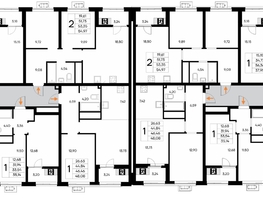 Продается 1-комнатная квартира ЖК Новый Судак, 1 этап, 37.95  м&sup2;, 8614650 рублей