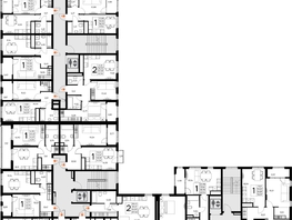 Продается 1-комнатная квартира ЖК Листория, этап 1, 51.03  м&sup2;, 8675100 рублей