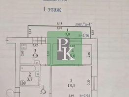 Продается 2-комнатная квартира Новороссийская ул, 43  м&sup2;, 9900000 рублей