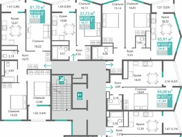 Продается 1-комнатная квартира ЖК Барбарис, 36.31  м&sup2;, 6799305 рублей