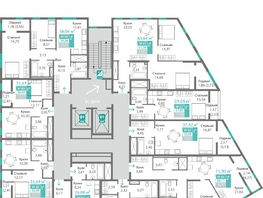 Продается 1-комнатная квартира ЖК Благо, 35.06  м&sup2;, 5536487 рублей