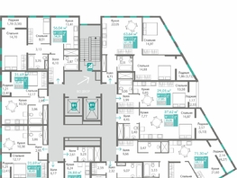 Продается 2-комнатная квартира ЖК Благо, 61.78  м&sup2;, 9657869 рублей