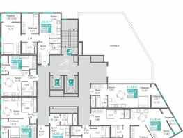 Продается 2-комнатная квартира ЖК Благо, 54.3  м&sup2;, 8636312 рублей