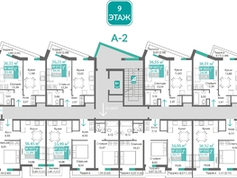 Продается 2-комнатная квартира ЖК Подсолнух, 62.78  м&sup2;, 10053557 рублей