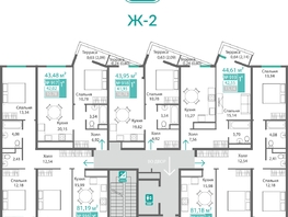 Продается 1-комнатная квартира ЖК Подсолнух, 42.02  м&sup2;, 7314421 рублей
