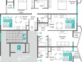 Продается 1-комнатная квартира ЖК Подсолнух, 40.3  м&sup2;, 6981088 рублей