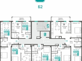 Продается 1-комнатная квартира ЖК Прополис, 32.12  м&sup2;, 5083668 рублей