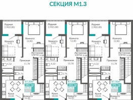 Продается 3-комнатная квартира ЖК Горизонты 3, 81.5  м&sup2;, 10676500 рублей