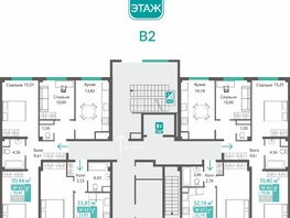 Продается 1-комнатная квартира ЖК Прополис, 32.16  м&sup2;, 4341600 рублей
